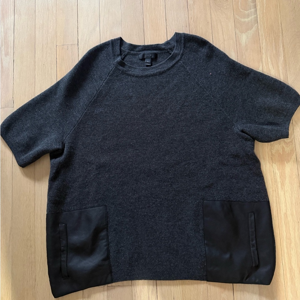 J. Crew Charcoal Gray Sweater